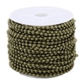 thumbnail image 1 of Cadenas de bolas de metal de 2,4 mm, cuentas de bolas de cadena de collar, cadena de bolas de cadena de cuentas de 10 yardas, cadena de cuentas a granel, etiqueta de perro, artesanías de bricolaje, 1 of 6
