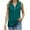 Green, variant on Uaswgudfs Womens Sleeveless Vest Summer V Neck Lightweight Casual Button Front Loose Fit Knit Zipper Polo Tank Top