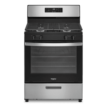 WHIRLPOOL WFG320M0MS 30" FREE STANDING GAS RANGE Stainless Steel