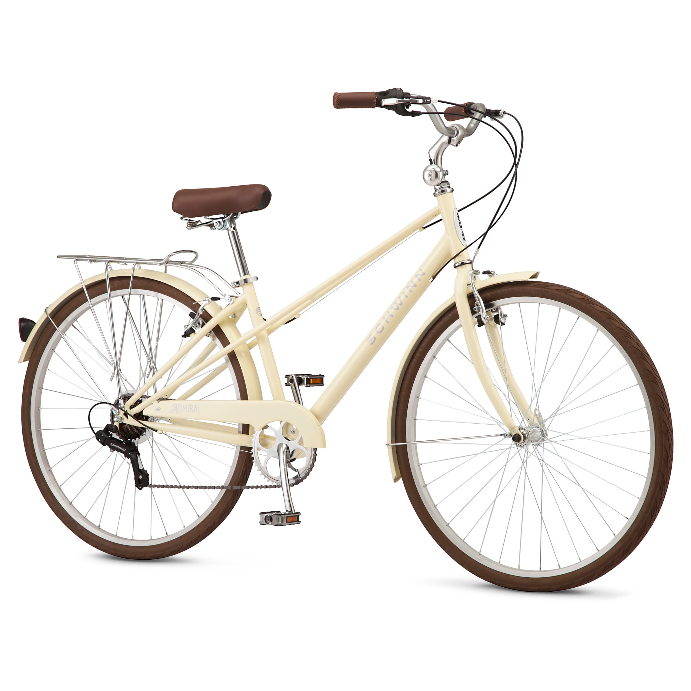Schwinn 700c Admiral Hybrid Bike 7 Speeds Cream Canada Ubuy