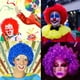 thumbnail image 4 of Peluca colorida para disfraz de payaso, peluca de payaso multicolor, accesorios para disfraces de fiesta para niños y adultos Rojo Verde Cocina, Decoración y Otros, 4 of 5