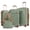 Light Green, variant on New York Xpress 5-Piece Luggage Set, 20"/24"/28" ABS Hardside Expandable Suitcase with Duffel & Toiletry Bag, Light Green - 2532