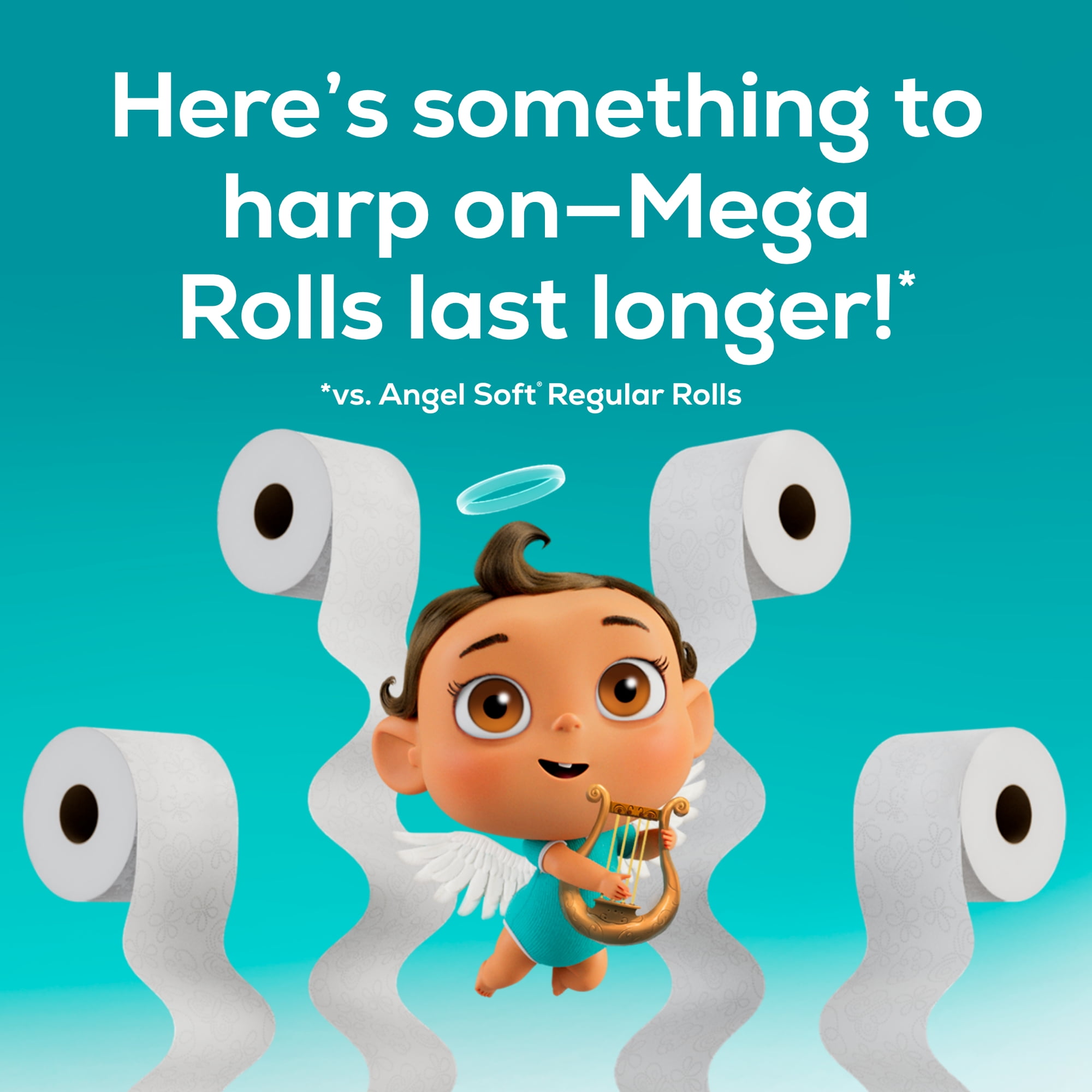 Angel Soft Toilet Paper, 24 Mega Rolls 