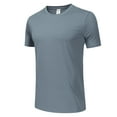 thumbnail image 5 of Ierhent Shirts for Men Men's Ultra-Soft Garment Crewneck T-Shirt (Grey,2XL), 5 of 6