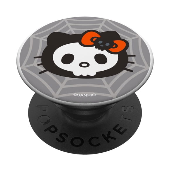 PopGrip Adhesivo con Diseño de Calavera de Hello Kitty para Halloween