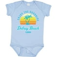 thumbnail image 3 of Inktastic Summer Enjoy the Sunshine Delray Beach Florida in Blue Boys or Girls Baby Bodysuit, 3 of 5