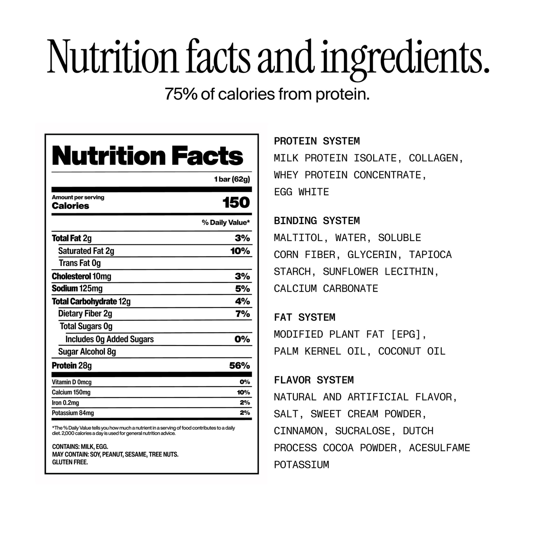 David High Protein Bars, Cinnamon Roll, 28g Protein (4 Count)