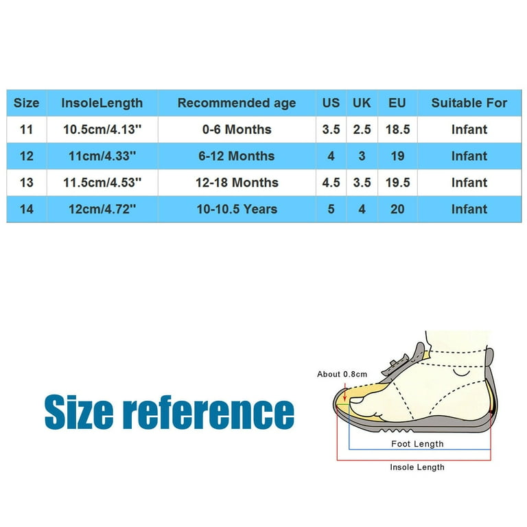 What size shoe does a 7 month old boy wear sale