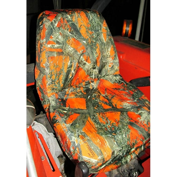 KU01 2005 and Newer Kubota series tractors. Will fit models: L2800, L3400, L4300, L4400, MX5000, MX5100, K008 Excavator in Orange Camouflage Endura