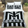 thumbnail image 5 of Juegos de ropa de cama de película de terror B-Beetlejuice, suministros exquisitos, juego de edredón, juego de cama, juego de cama, regalo de cumpleaños de lujo, 5 of 5
