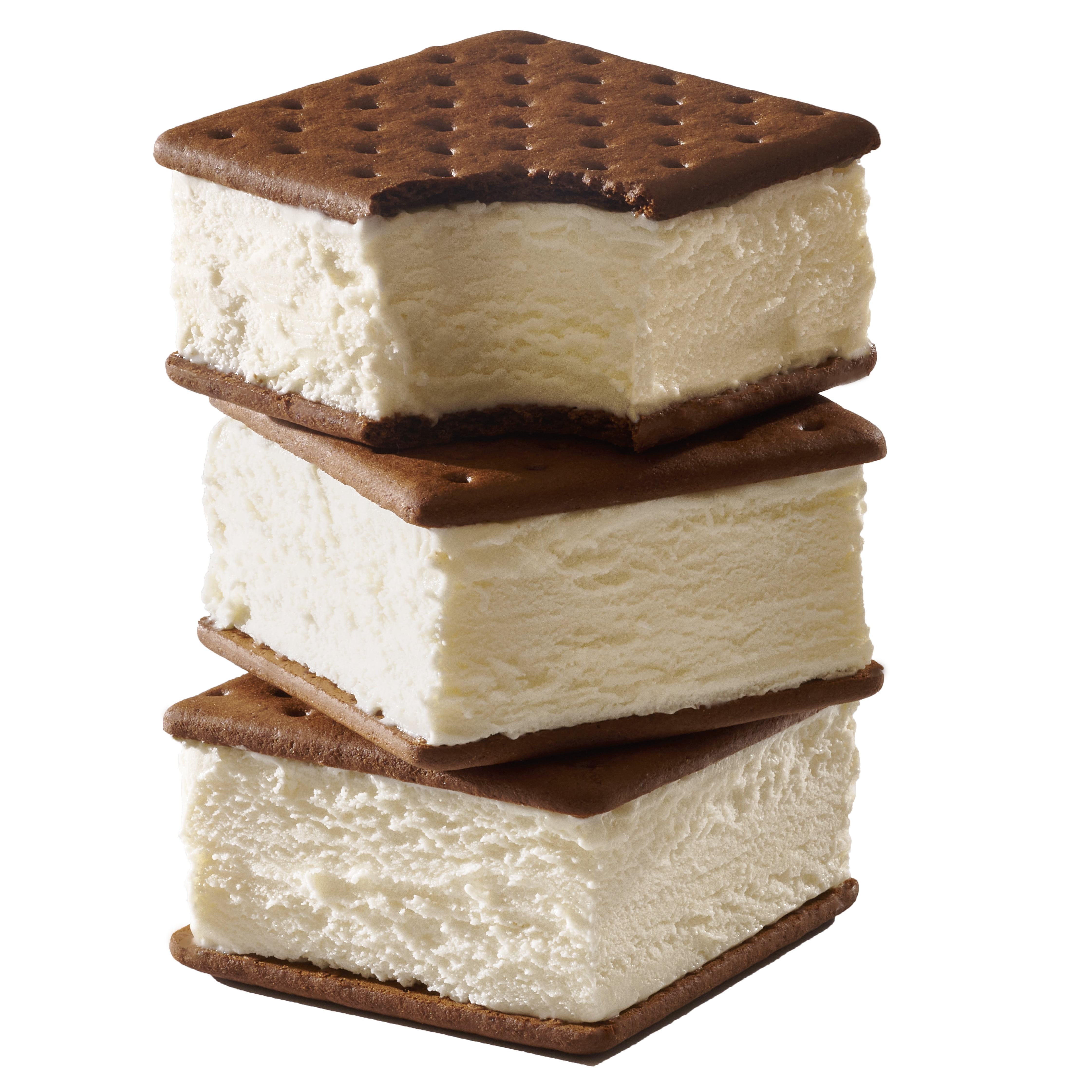 Fatboy Premium Vanilla Ice Cream Sandwiches, Kosher, 5 fl oz, 6 Count (Frozen)