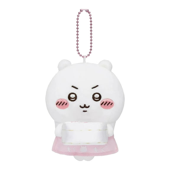 Chikawa Keychain Cute Plushies Usagi Chiikawa Mini Plushie Doll Key Ring, Kawaii Stuffed Animal Pendant Gift Cartoon Doll Small Pendant