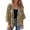 Army Green, variant on ZHOGXU Summer Boho Crochet Lace Cardigan For Women 3/4 Sleeve Open Front Sweater Wrap Top Fancy,Vacation,White,XL