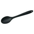 thumbnail image 2 of Spoon with Handle Food Spoons Kitchen Cooking Tablespoon Stirring Butter Cream Stirring Scoop Butter Tableware for Home Dining Room Restaurant Black, 2 of 9