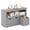 Gray, variant on Furnibear Drawer Chest Cabinet Rolling Toy with Drawers, Pink