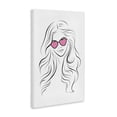 thumbnail image 2 of Stupell Industries Art Deco Leila Pink Heart Sunglasses Canvas Art, 16 x 24, by Martina Pavlova, 2 of 8