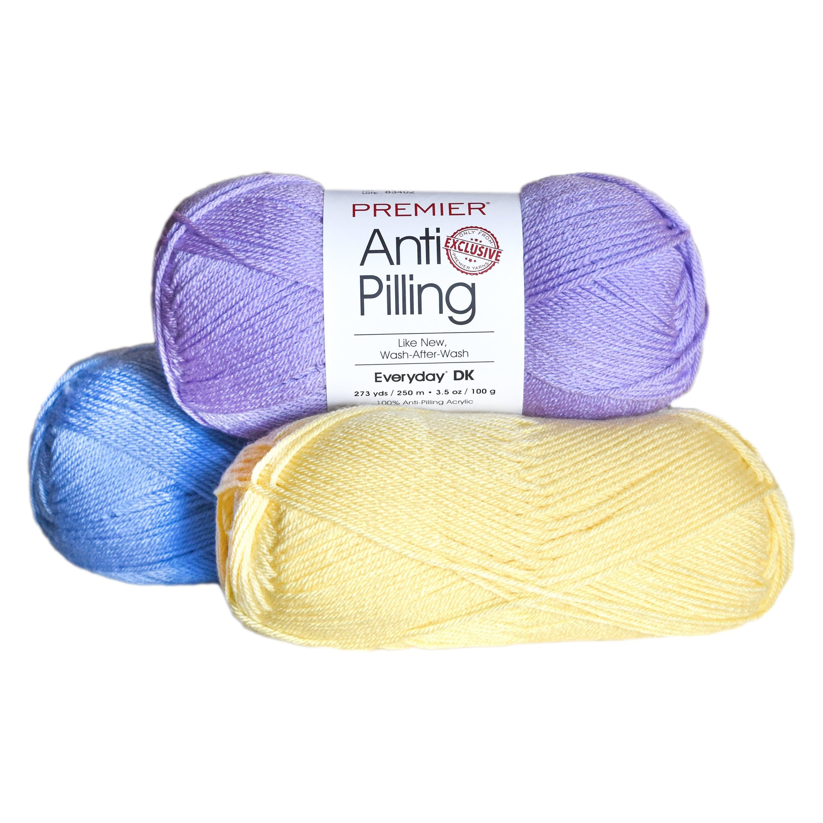Darning yarn Lake Blue 3 Colors