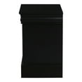 thumbnail image 5 of Acme Furniture Louis Phillipe III 2-Drawer Nightstand, Black, 5 of 6