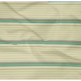 thumbnail image 4 of oneOone Organic Cotton Poplin Twill Fabric Horizontal Stripe Print Fabric BTY 42 Inch Wide, 4 of 4