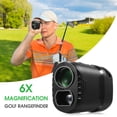 thumbnail image 2 of Multi-Purpose 1200M Rangefinder with 6X Magnification, 23.5mm Objective Lens, LCD Display, and +/-1m Accuracy – Ideal for Golf, Hunting, Outdoor Construction, and Fast Target Measurement (0.5s, 2 of 6