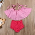 thumbnail image 5 of Family Matching Frill Swimwear Mother Daughter Girl Bikini Bathing Suit Swimsuit, 5 of 5