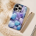 thumbnail image 6 of Winter Snowflake Heart iPhone Case for Women Men, Holiday Gift & Valentine's Day Present, Compatible with iPhone 11/12/13/14/15/16 (Pro Max/Plus) Soft TPU Case, 6 of 9