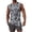 D410/Grey, variant on Afdoent Tank Tops Men Casual Sleeveless Shirt Print For Everyday Wear And Street Style For Summer Activities Streetwear Comfy