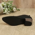 thumbnail image 4 of Quaouag Loafers for Women Dress Shoes Slip On Shoes Low Heel Casual Work Office Dressy Shoes, 4 of 7