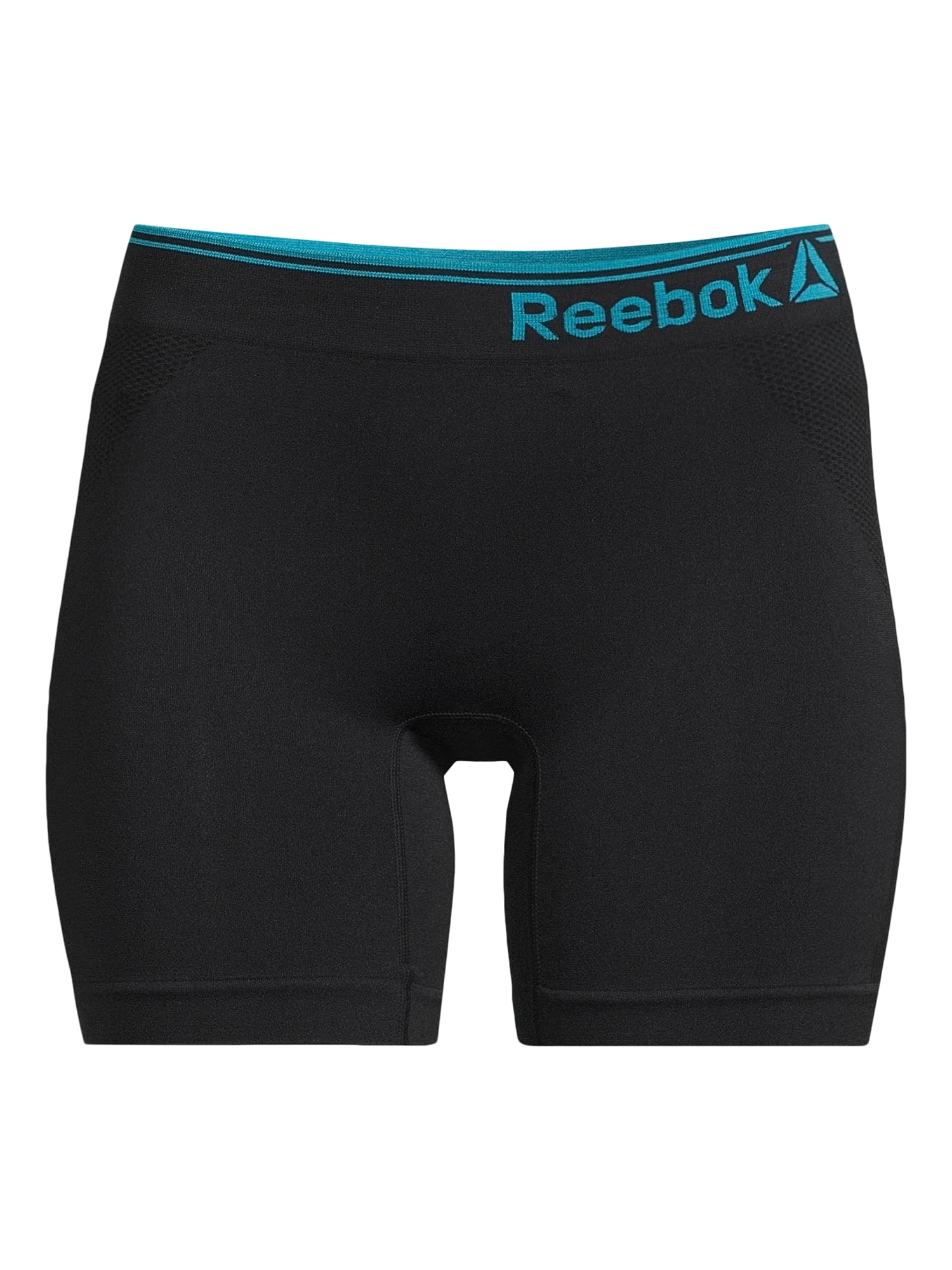 Reebok Women's Seamless Long Leg Boyshort Underwear, 3-Pack, Sizes XS-3XL