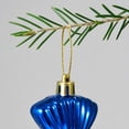 thumbnail image 5 of Fmbmuo Candy Shaped Christmas Hanging Ornaments Set Striped Glitter Xmas Tree Pendants Box Packed Festive Hanging Decor for Holiday Party,Blue, 5 of 5
