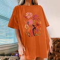 thumbnail image 2 of Work Blouses for Women Office Management Shirts Womens Funny T Shirts Cotton Button Down Shirts Green, 2 of 7