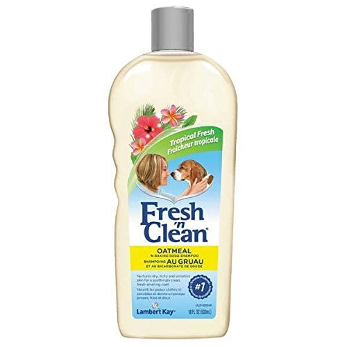 Lambert Kay Oatmeal N' Baking Soda Shampoo Professional for Dogs and Cats Ready to Use 18 oz