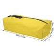 thumbnail image 3 of Sac à outils en polyester avec fermeture éclair pour outils à main, sac de rangement extérieur pour clé, tournevis, jaune, 3 of 4