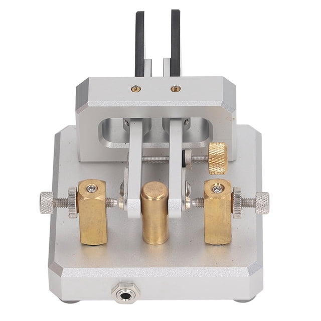 Morse Code Key,Morse Code Key Double Telegraph Key Double Paddle Morse Code Key True Excellence