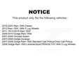 thumbnail image 2 of Transit Auto Front Rear Disc Brake Rotors and Semi-Metallic Pads Kit for Car Ram 1500 Classic Dodge Chrysler Aspen Durango K8F-100944, 2 of 11