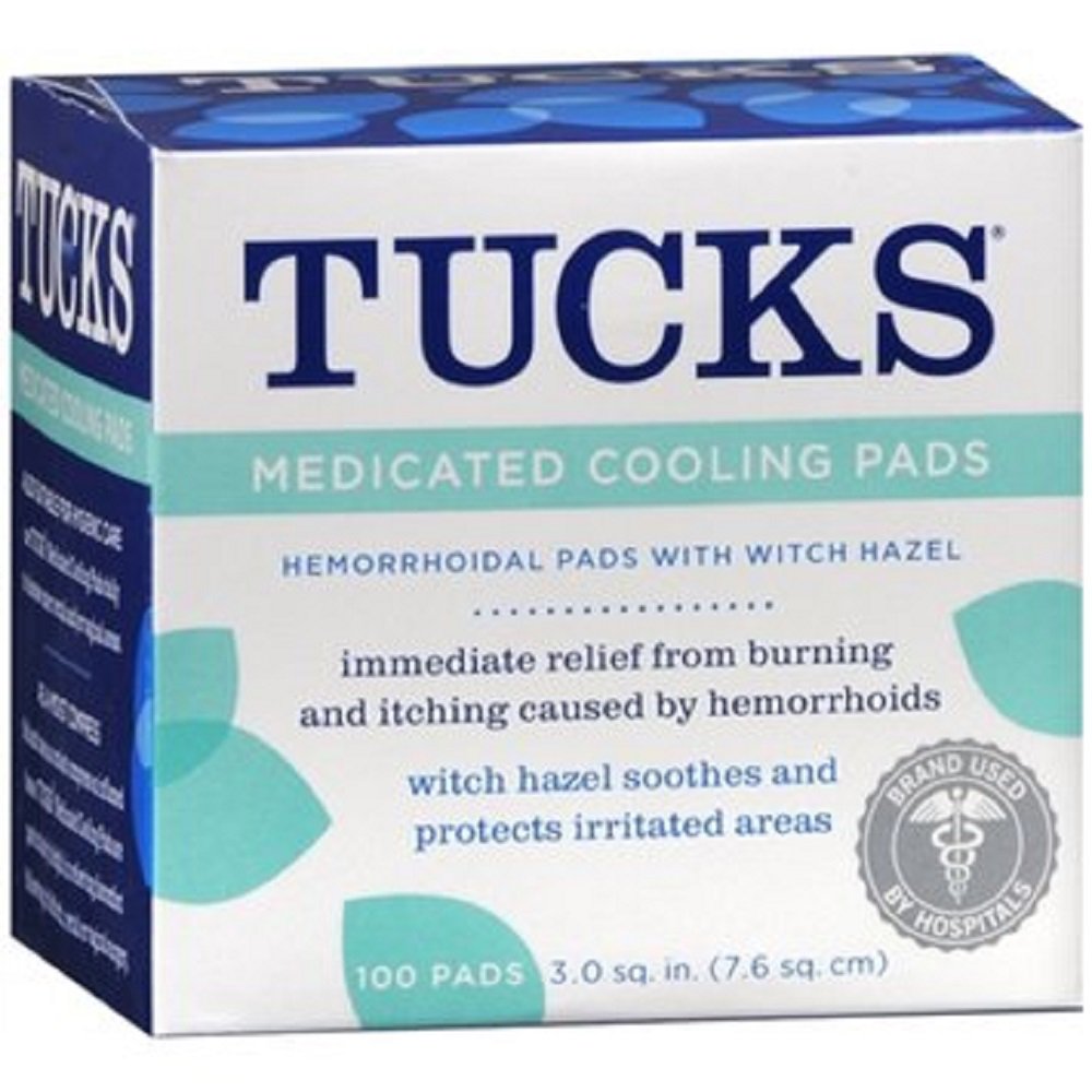 TUCKS Medicated Cooling Pads 40/Box