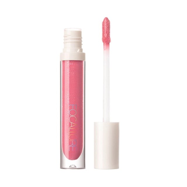 Brillo de labios HUOGUO Plumpmax High Shimmer con extracto de menta 10 unidades