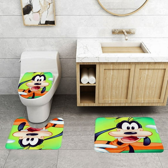 Goofy Classic Three Piece Set With Water Absorption And Anti Slip Properties