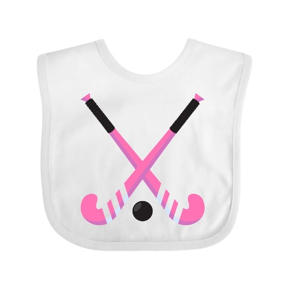 Inktastic Field Hockey Sticks Girls Baby Bib