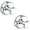Silver, variant on Suction Cup Hooks for Shower, Removable Towel Hooks for Bathroom Window Glass Door Wall, Bath Robe Looafh Hook for Hanging - 2 Pack, Chrome