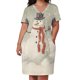 thumbnail image 3 of Vestido de bolsillo suelto de muñeco de nieve vestidos de cóctel elegantes y chic vestido de mujer, 3 of 7