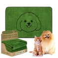 thumbnail image 1 of Alfombrillas reutilizables para cachorros Qeils, almohadillas lavables para pipí de perros, paquete de 2, 1 of 6