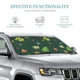thumbnail image 3 of Fuzoiu Camp In The Forest Print Car Windshield Sunshade,Foldable Reflective Sun Visor,Windshield Sun Shade,UV Rays Sun Visor Shade,Auto Front Sun Shield Shade-Medium, 3 of 8