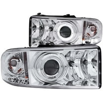 ANZO USA 111195 Projector Headlight Set w/Halo Fits select: 1994-2002 DODGE RAM 2500, 1994-1996 DODGE RAM 1500