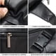 thumbnail image 2 of Ficarrico Riñonera para exteriores, bolsa deportiva para correr con hoja para teléfono móvil, bolsa de mensajero multifuncional ligera de PU, 2 of 5