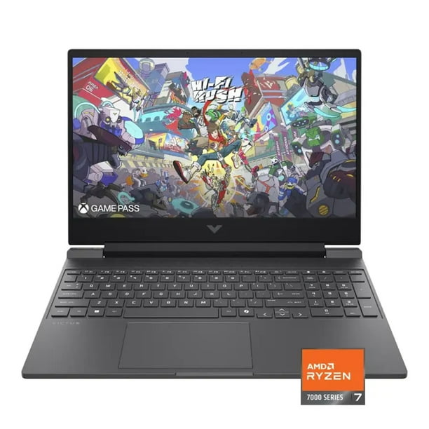 Laptop Gamer HP Victus NVIDIA GeForce RTX 4050 AMD Ryzen 7 7445HS 16GB RAM 512GB SSD 15.6" Windows 11 Home Teclado en Ingles