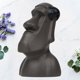 thumbnail image 3 of Figura de acción en miniatura de coloso de peluquería, con adornos de carne, micropaisajismo, decoración floral (gris oscuro, estilo tapones para los oídos)., 3 of 6