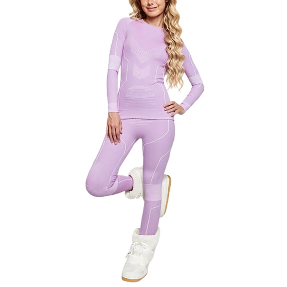Winter Thermal Underwear Wicking Base Layer Skiing Outdoor Activewear Trousers For Cold Weather Activities And Sports Comfort Fit