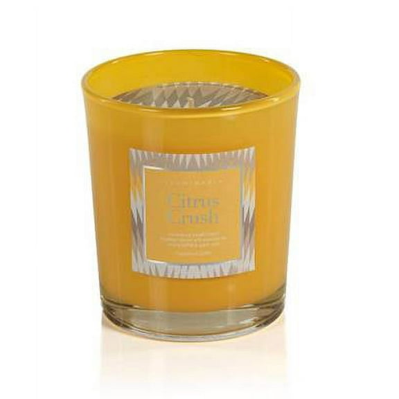 CITRUS CRUSH Zodax Illuminaria Bright Jar Candle 12 Ounce