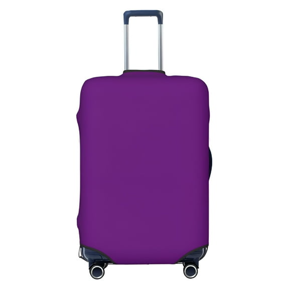 GASTROPOD Purple Elastic Travel Luggage Cover Suitcase Protector Bag, Anti-Scratch, Dust-Proof Washable Suitcase Sleeve for Kid Adult, S (For 18-32 Inch Luggage)